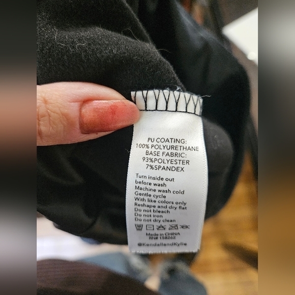 Kendall and Kylie faux leather legging - Picture 6 of 6